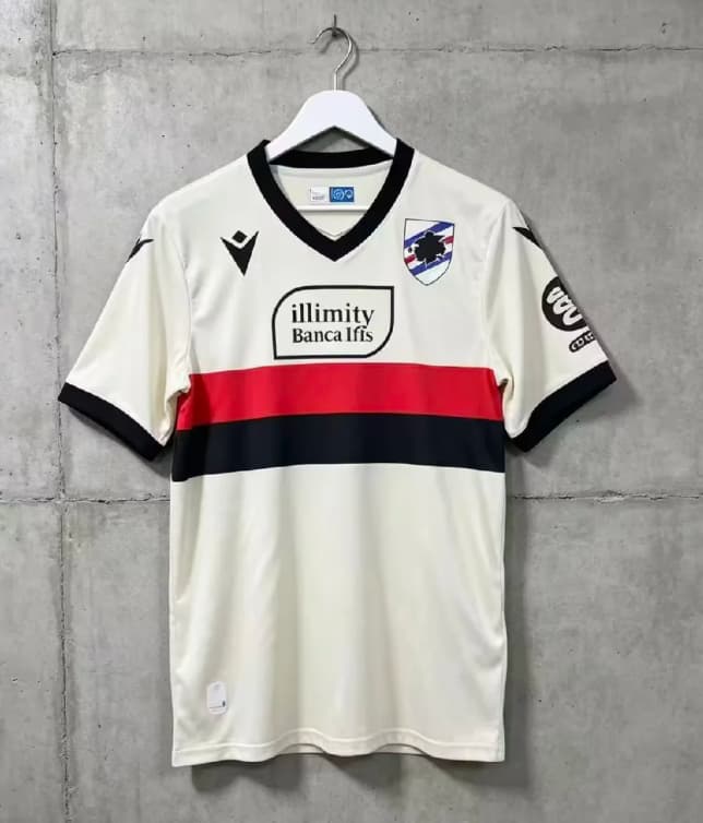 AAA(Thailand) Sampdoria 26/27 Away Soccer Jersey AAA(Thailand) Sampdoria 26/27 Away Soccer Jersey