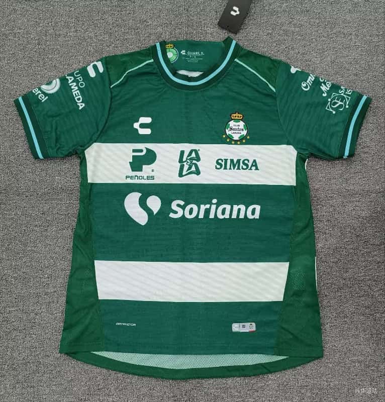 AAA(Thailand) Santos Laguna 26/27 Home Soccer Jersey AAA(Thailand) Santos Laguna 26/27 Home Soccer Jersey