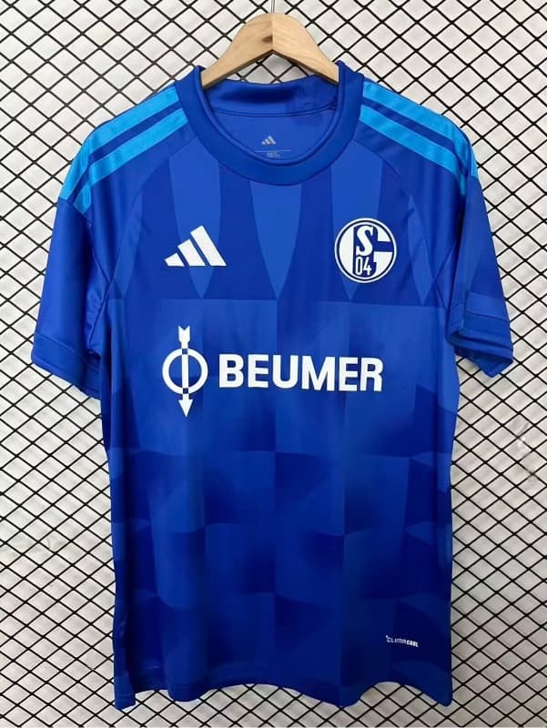 AAA(Thailand) Schalke 04 26/27 Home Soccer Jersey AAA(Thailand) Schalke 04 26/27 Home Soccer Jersey