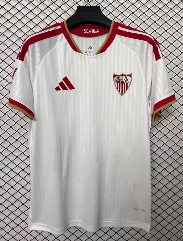 AAA(Thailand) Sevilla 26/27 Home Soccer Jersey AAA(Thailand) Sevilla 26/27 Home Soccer Jersey