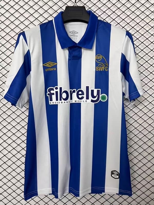 AAA(Thailand) Sheffield Wednesday 26/27 Home Soccer Jersey AAA(Thailand) Sheffield Wednesday 26/27 Home Soccer Jersey
