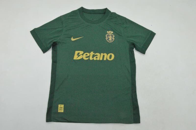 AAA(Thailand) Sporting Lisbon 26/27 120th Anniversary Soccer Jersey AAA(Thailand) Sporting Lisbon 26/27 120th Anniversary Soccer Jersey