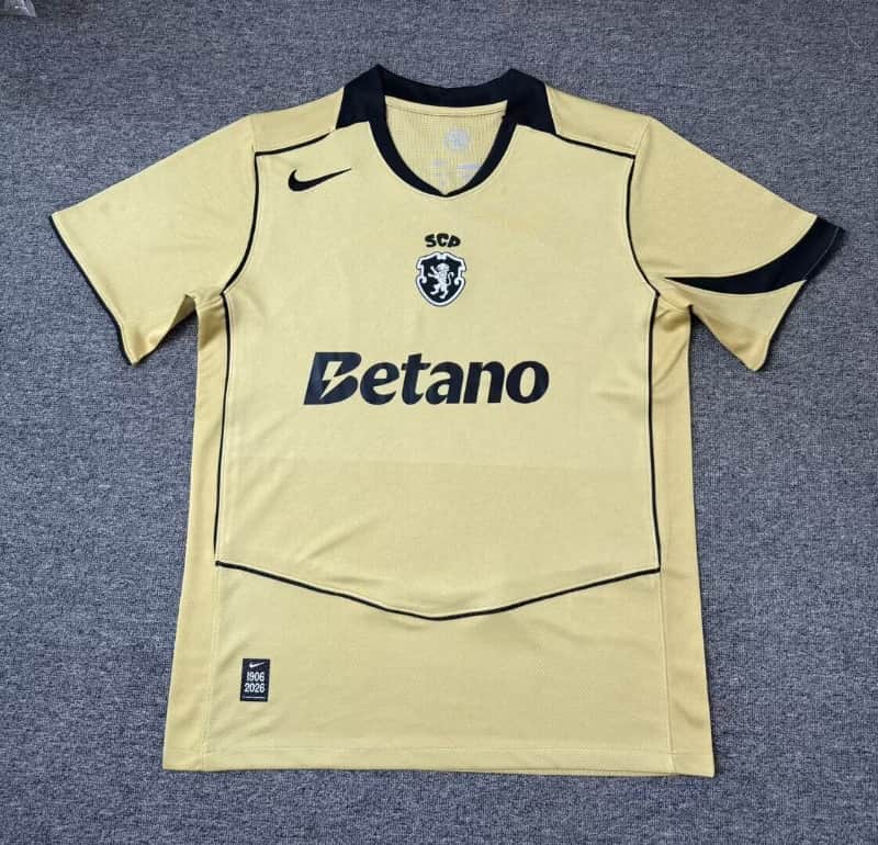 AAA(Thailand) Sporting Lisbon 26/27 Away Soccer Jersey AAA(Thailand) Sporting Lisbon 26/27 Away Soccer Jersey