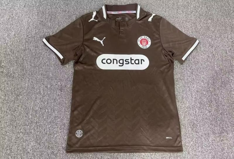 AAA(Thailand) St Pauli 26/27 Home Soccer Jersey AAA(Thailand) St Pauli 26/27 Home Soccer Jersey