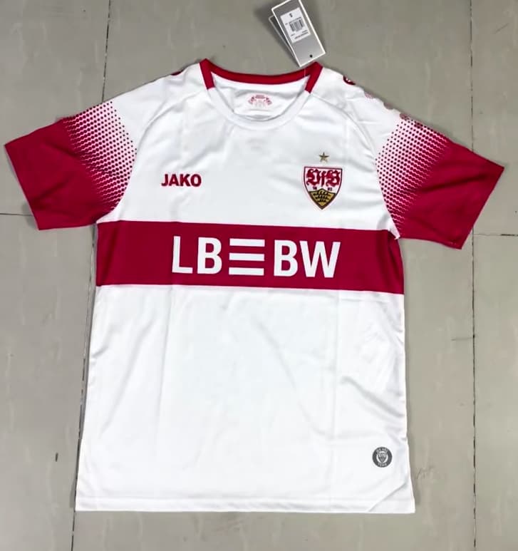 AAA(Thailand) Stuttgart 26/27 Home Soccer Jersey AAA(Thailand) Stuttgart 26/27 Home Soccer Jersey