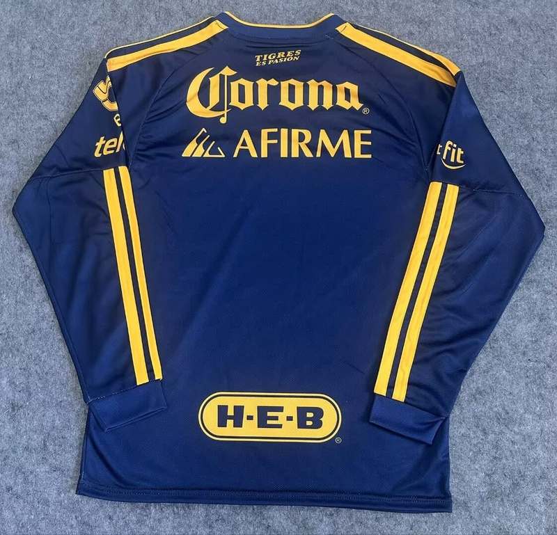 AAA(Thailand) Tigres UANL 26/27 Away Long Sleeve Soccer Jersey