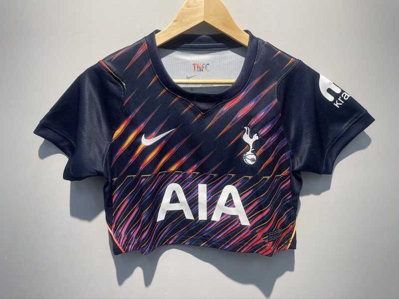 AAA(Thailand) Tottenham Hotspur 26/27 Away Women Cropped Soccer Jersey