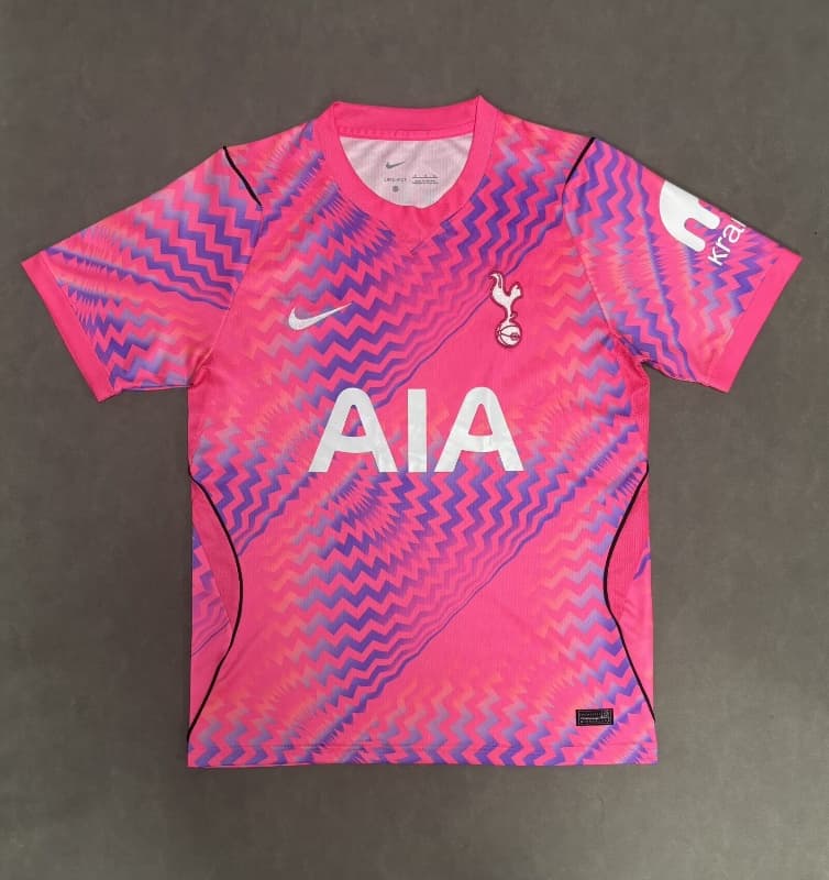 AAA(Thailand) Tottenham Hotspur 26/27 Goalkeeper Pink Soccer Jersey