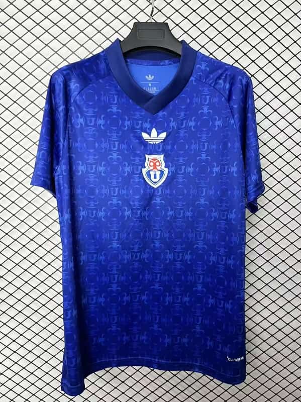 AAA(Thailand) Universidad Chile 2026 Blue Soccer Jersey 02