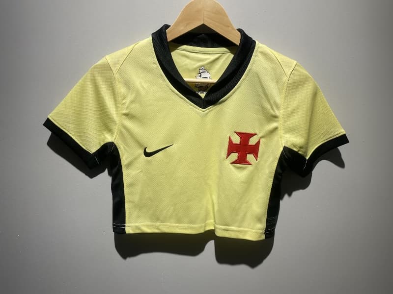 AAA(Thailand) Vasco Da Gama 2026 Third Women Cropped Soccer Jersey