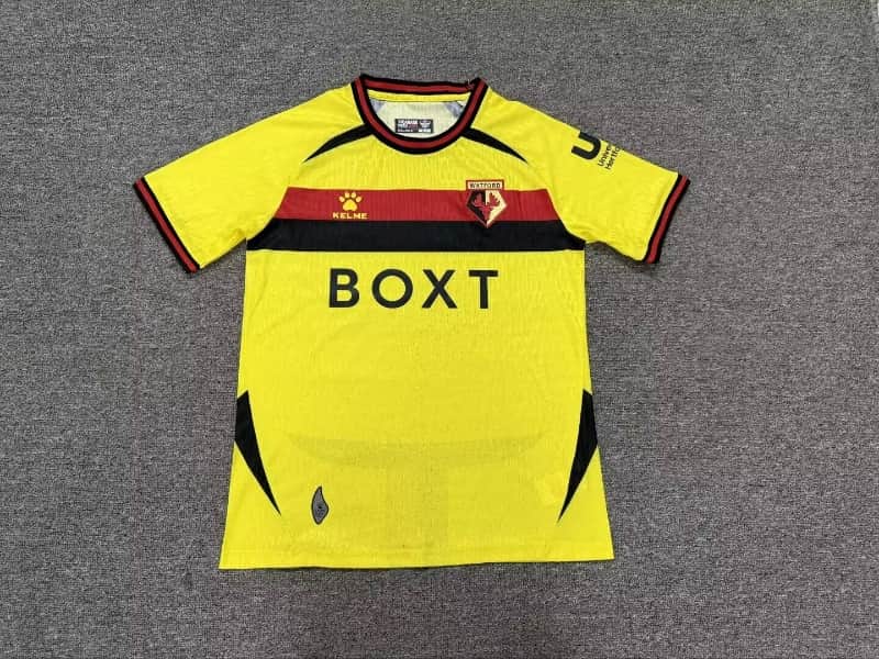 AAA(Thailand) Watford 26/27 Home Soccer Jersey AAA(Thailand) Watford 26/27 Home Soccer Jersey