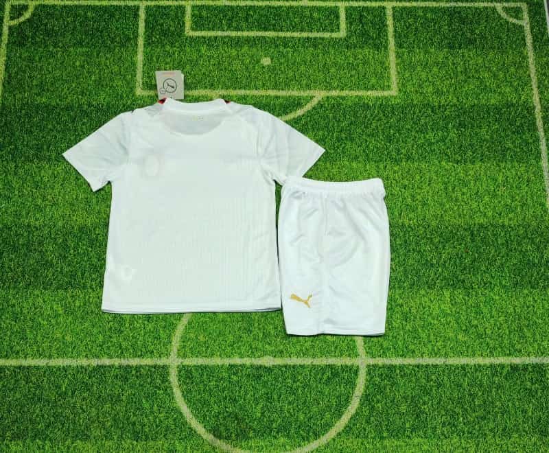 AC Milan 26/27 Kids Away Soccer Jersey And Shorts
