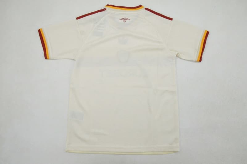 AS Roma 26/27 Kids Away Soccer Jersey And Shorts