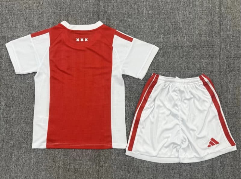 Ajax 26/27 Kids Home Soccer Jersey And Shorts
