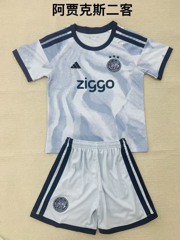 Ajax 26/27 Kids Third Soccer Jersey And Shorts