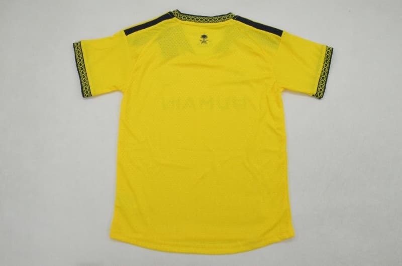Al Nassr FC 26/27 Kids Home Soccer Jersey And Shorts (Player)