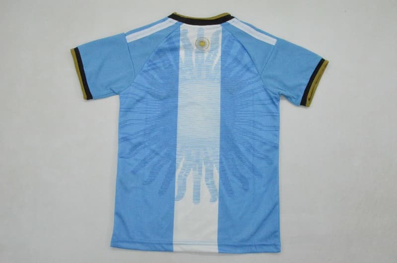 Argentina 2026 Kids MESSI Special Soccer Jersey And Shorts