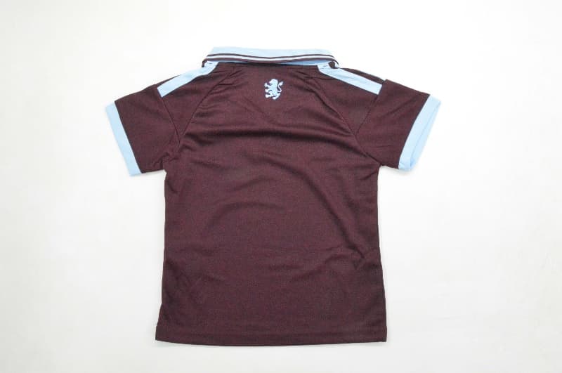 Aston Villa 26/27 Kids Home Soccer Jersey And Shorts