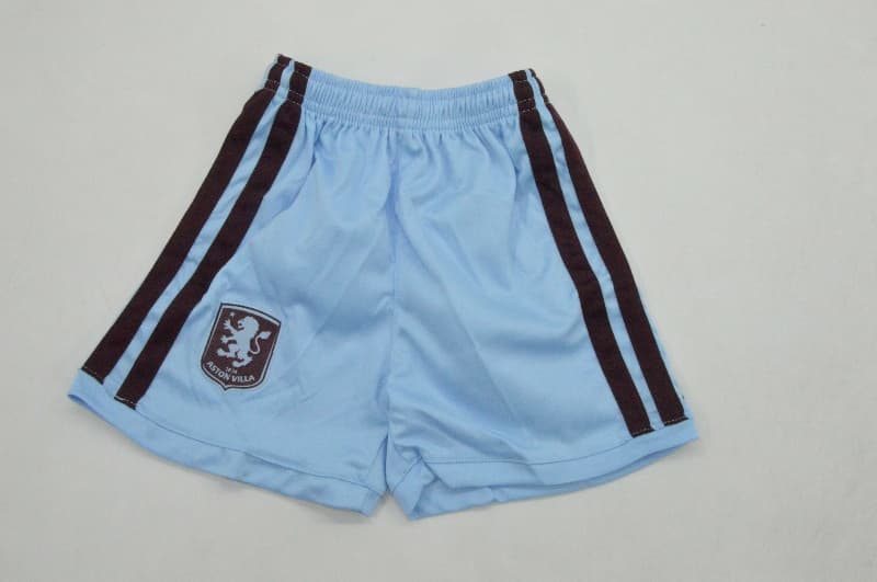 Aston Villa 26/27 Kids Home Soccer Jersey And Shorts