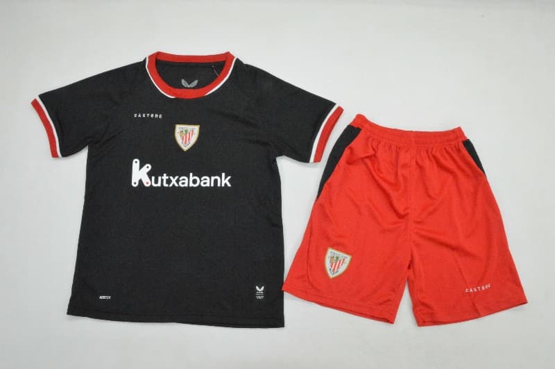 Athletic Bilbao 26/27 Kids Away Soccer Jersey And Shorts Athletic Bilbao 26/27 Kids Away Soccer Jersey And Shorts