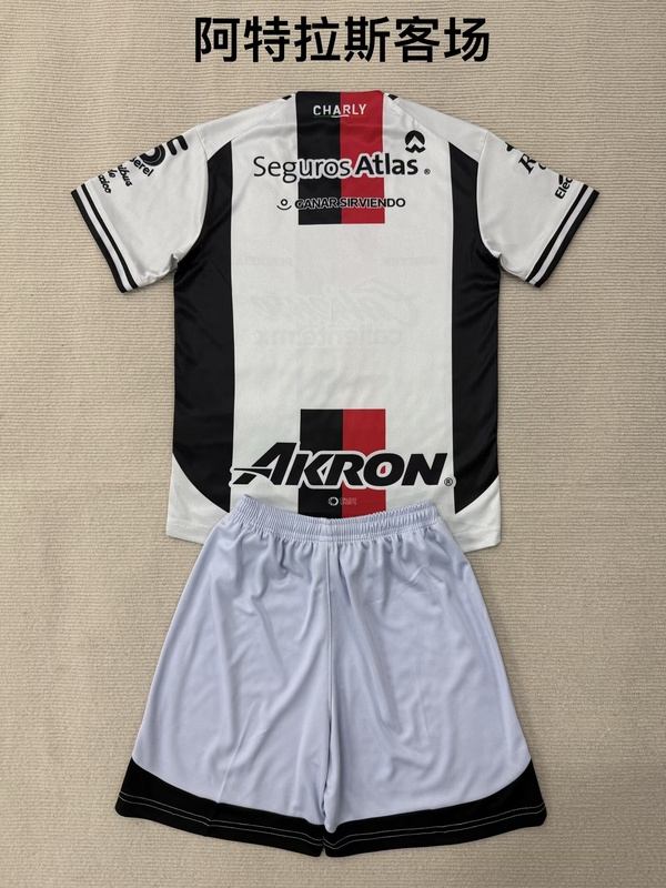 Atlas 26/27 Kids Away Soccer Jersey And Shorts