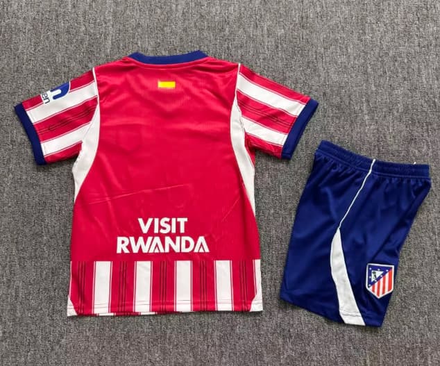 Atletico Madrid 26/27 Kids Home Soccer Jersey And Shorts
