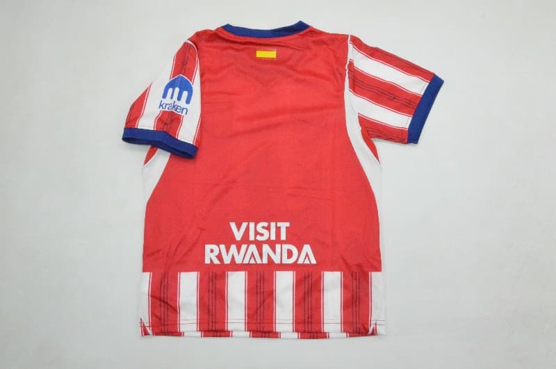 Atletico Madrid 26/27 Kids Home Soccer Jersey And Shorts