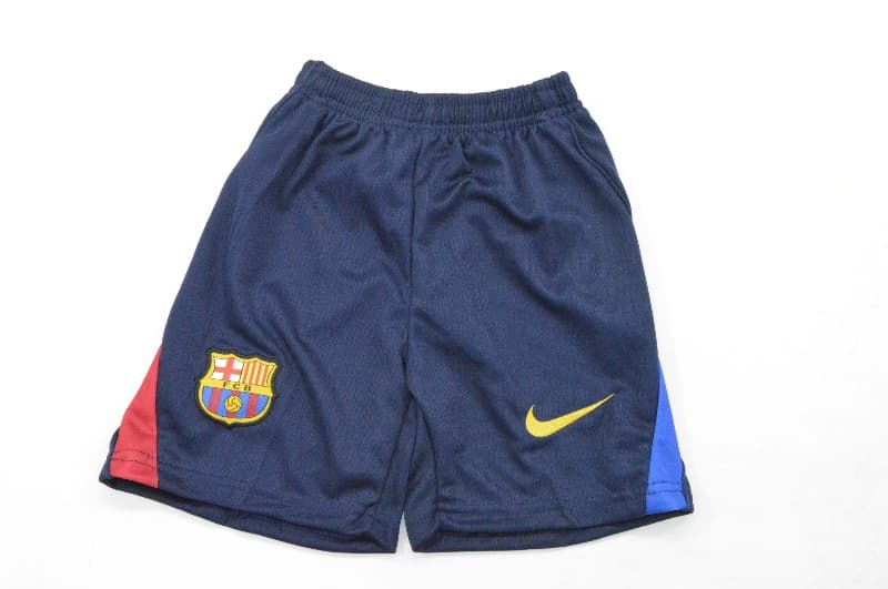 Barcelona 26/27 Kids Home Soccer Jersey And Shorts