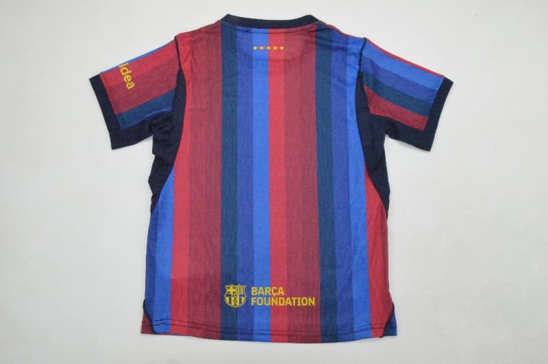 Barcelona 26/27 Kids Home Soccer Jersey And Shorts (Player) Leaked