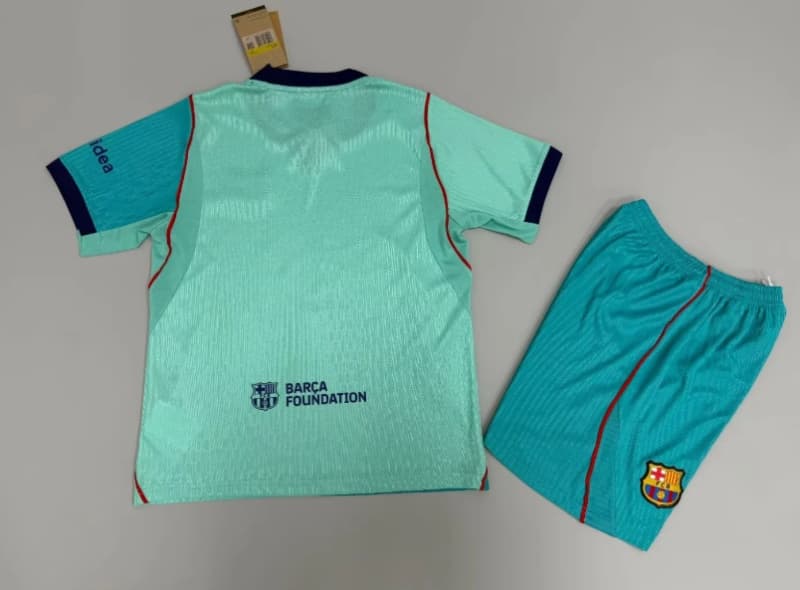 Barcelona 26/27 Kids Third Soccer Jersey And Shorts (Player)