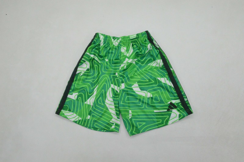 Bayern Munich 26/27 Kids Goalkeeper Green Soccer Jersey And Shorts