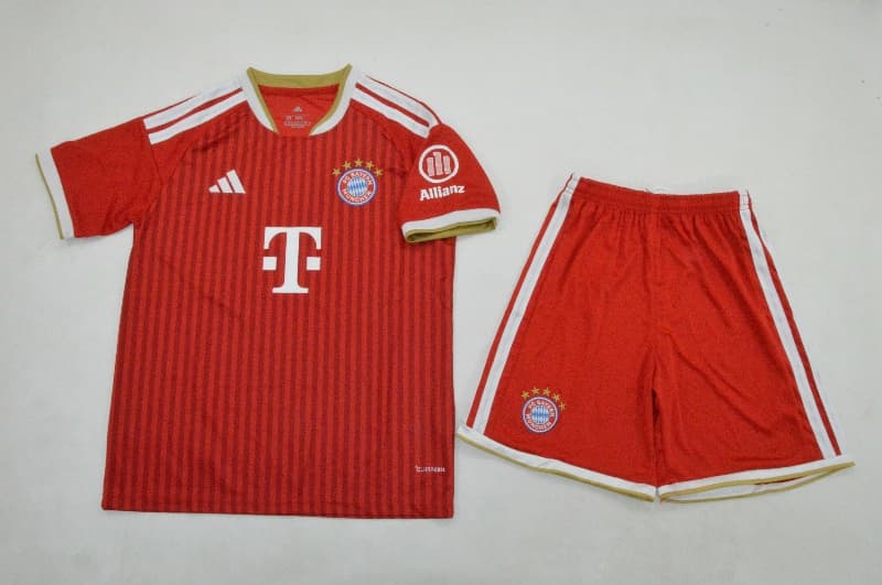 Bayern Munich 26/27 Kids Home Soccer Jersey And Shorts