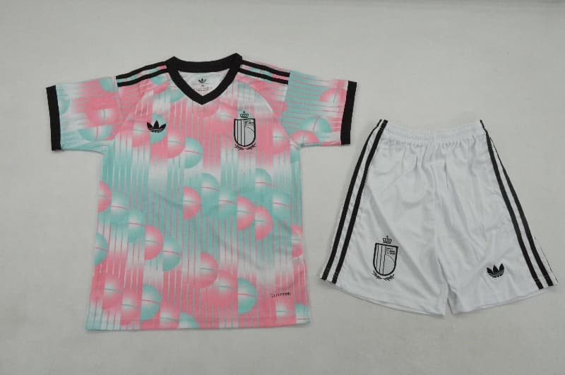 Belgium 2026 Kids World Cup Away Soccer Jersey And Shorts Belgium 2026 Kids World Cup Away Soccer Jersey And Shorts