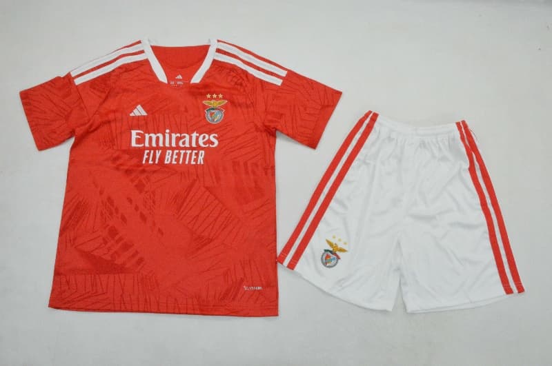 Benfica 26/27 Kids Home Soccer Jersey And Shorts