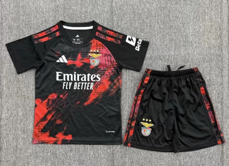 Benfica 26/27 Kids Third Soccer Jersey And Shorts Benfica 26/27 Kids Third Soccer Jersey And Shorts