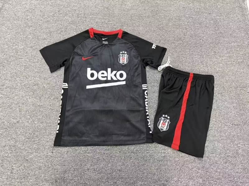 Besiktas 26/27 Kids Away Soccer Jersey And Shorts Besiktas 26/27 Kids Away Soccer Jersey And Shorts