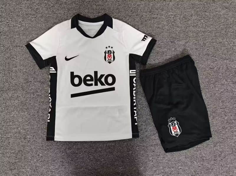 Besiktas 26/27 Kids Home Soccer Jersey And Shorts