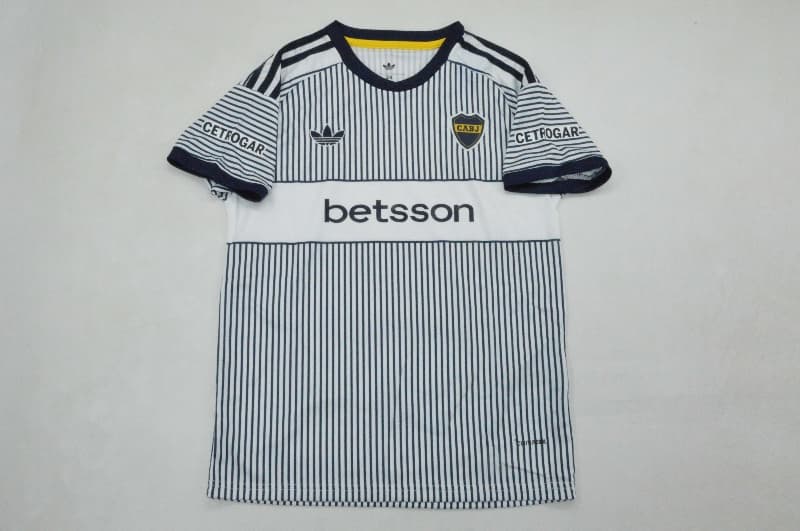 Boca Juniors 2026 Kids Away Soccer Jersey And Shorts