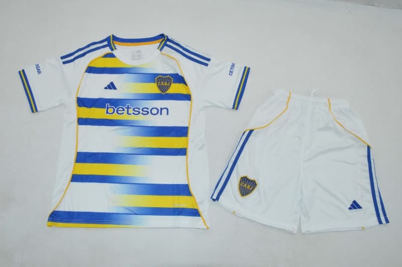 Boca Juniors 26/27 Kids Third Soccer Jersey And Shorts Boca Juniors 26/27 Kids Third Soccer Jersey And Shorts
