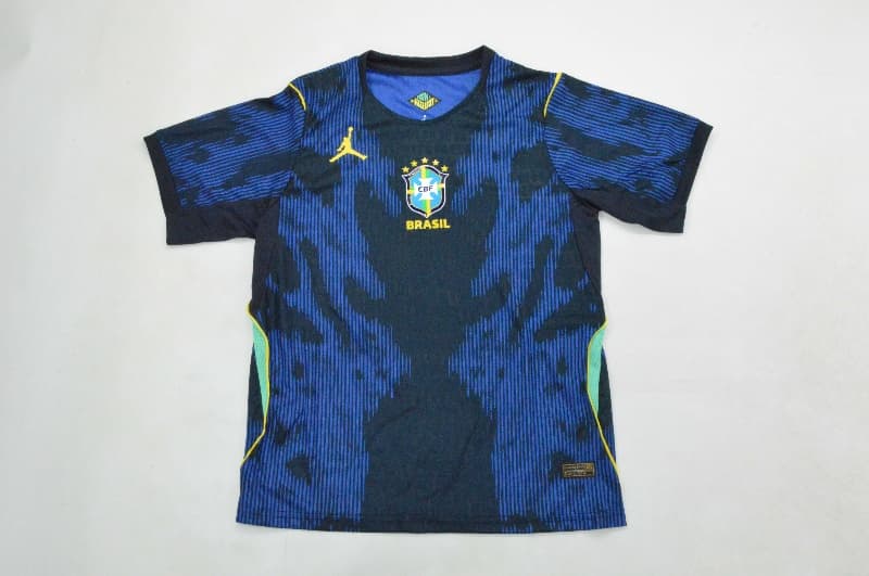 Brazil 2026 Kids Away Soccer Jersey And Shorts (Player)