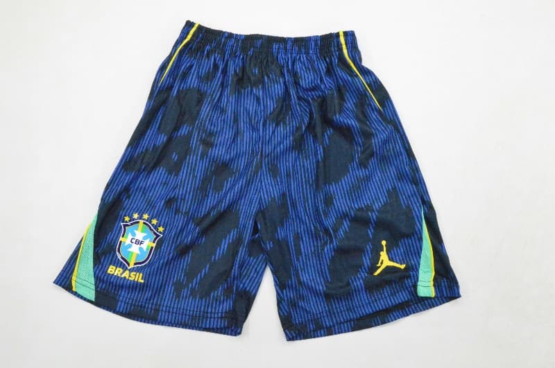 Brazil 2026 Kids Away Soccer Jersey And Shorts (Player)