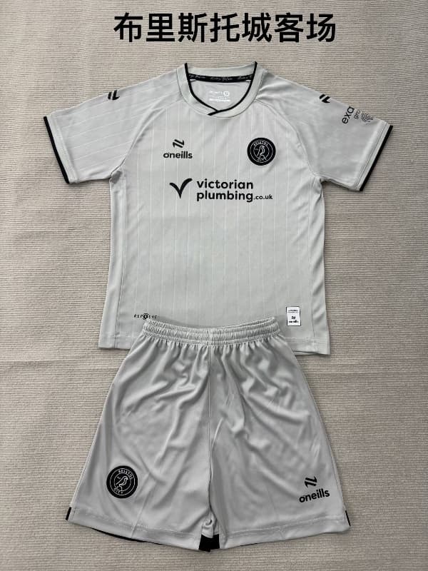 Bristol City 26/27 Kids Away Soccer Jersey And Shorts Bristol City 26/27 Kids Away Soccer Jersey And Shorts