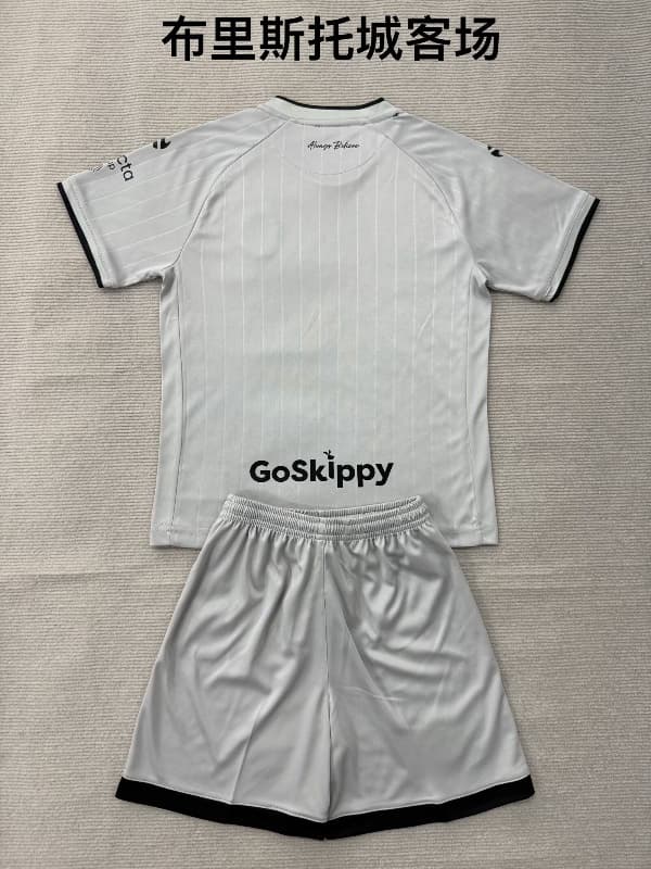 Bristol City 26/27 Kids Away Soccer Jersey And Shorts