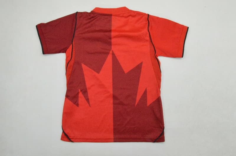 Canada 2026 Kids World Cup Home Soccer Jersey And Shorts