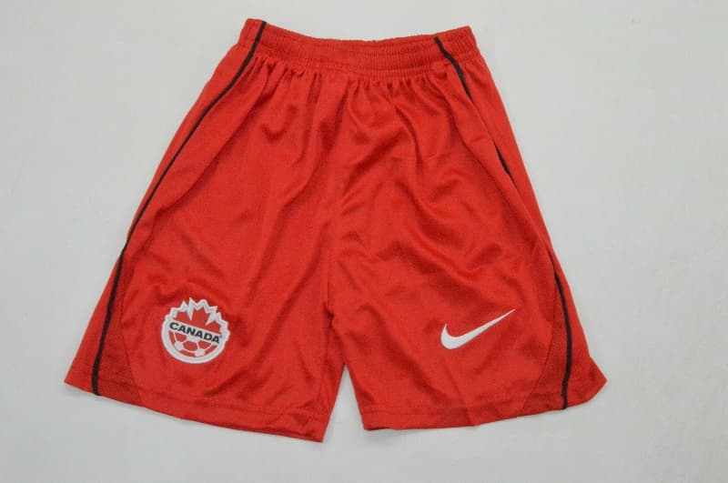 Canada 2026 Kids World Cup Home Soccer Jersey And Shorts