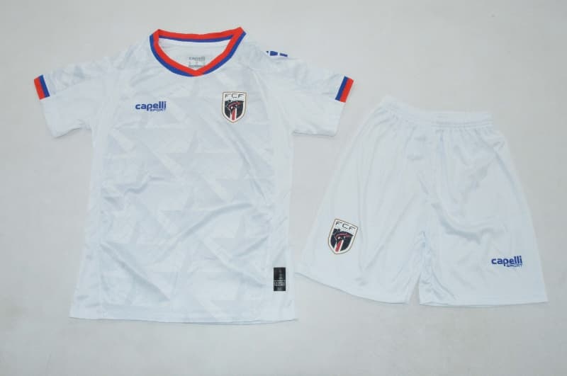 Cape Verde 2026 Kids World Cup Away Soccer Jersey And Shorts Cape Verde 2026 Kids World Cup Away Soccer Jersey And Shorts