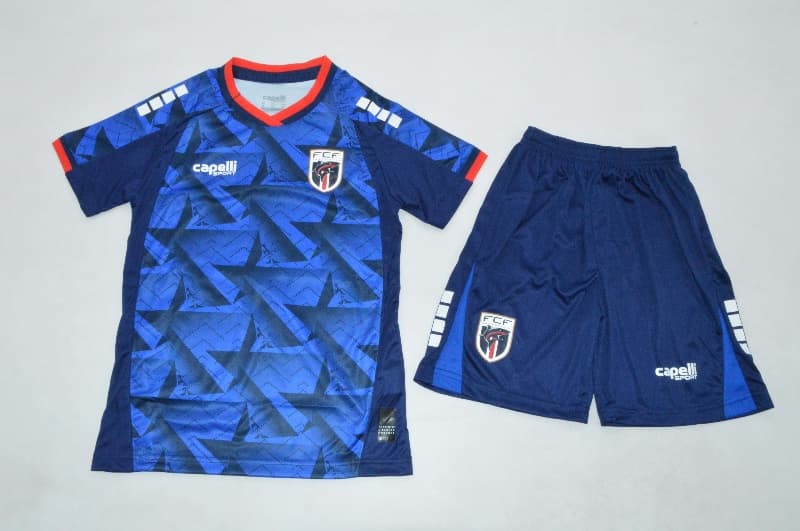 Cape Verde 2026 Kids World Cup Home Soccer Jersey And Shorts Cape Verde 2026 Kids World Cup Home Soccer Jersey And Shorts