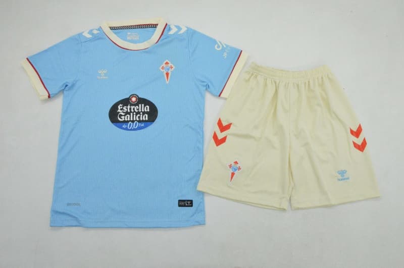 Celta 26/27 Kids Home Soccer Jersey And Shorts Celta 26/27 Kids Home Soccer Jersey And Shorts