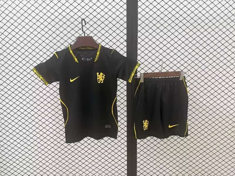 Chelsea 26/27 Kids Away Soccer Jersey And Shorts (Leaked) Chelsea 26/27 Kids Away Soccer Jersey And Shorts (Leaked)