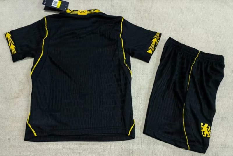 Chelsea 26/27 Kids Away Soccer Jersey And Shorts (Player) Leaked